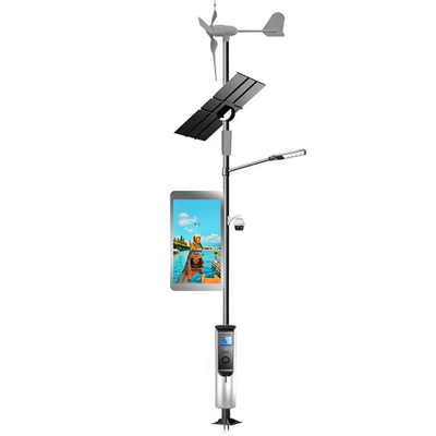 P4mm LEDランプのポストの旗を広告するスマートなLEDのパネルの通りの道