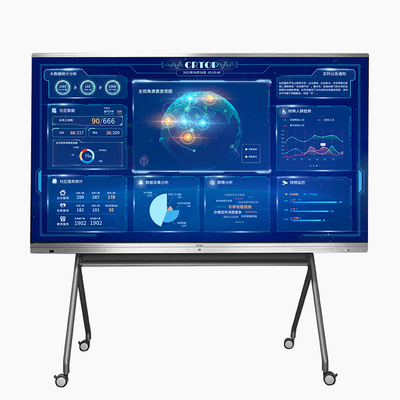 75&quot; 4K HDの接触LCD表示画面のスマートなリモート・コントロール パネル