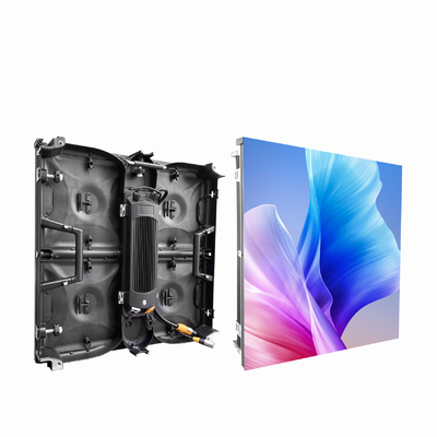 P3mm屋内LEDのパネル スクリーン576X576mmのキャビネット サイズは投げられた箱死ぬ