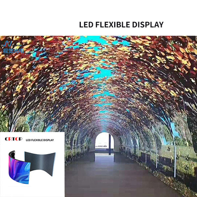 256*128mmモジュールの適用範囲が広いLED表示スクリーンの任意形