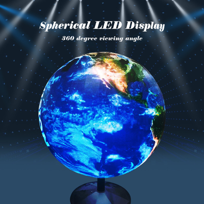 直径1.5m創造的なLED表示スクリーンの磁力